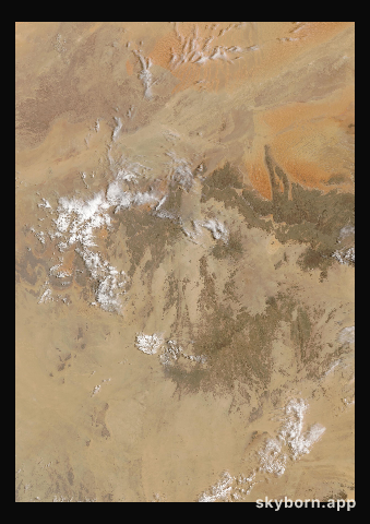 The Earth on 19 June 2026 · Sahara, Algeria