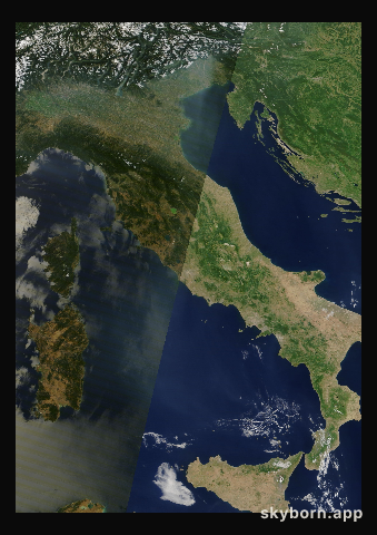 The Earth on 20 June 2026 · Italy and the Adriatic