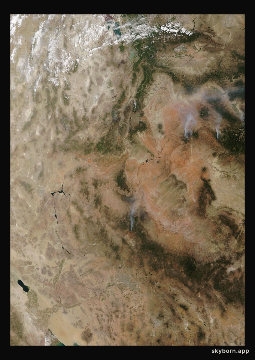 The Earth on 1 July 2026 · Colorado Plateau