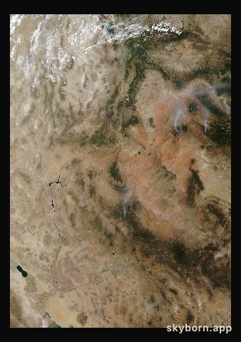 The Earth on 1 July 2026 · Colorado Plateau