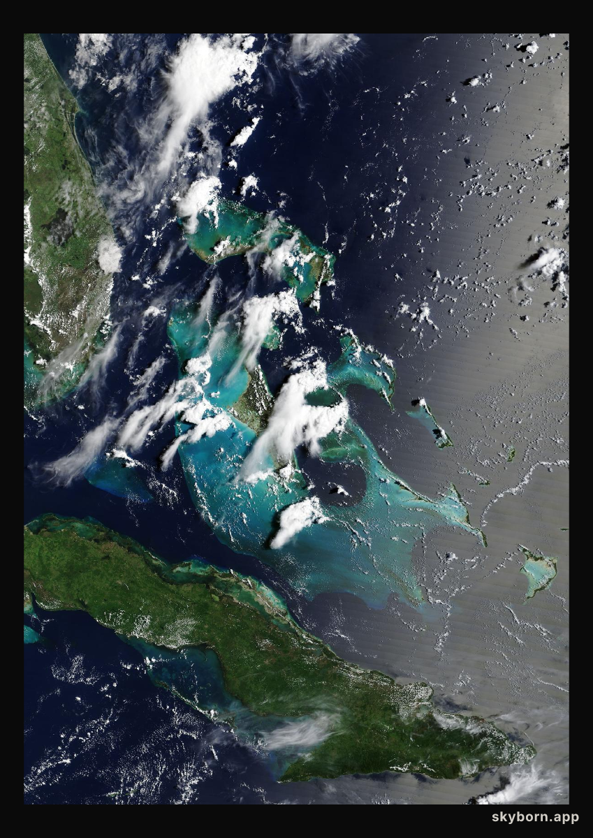 The Earth on 5 July 2026 · Bahamas
