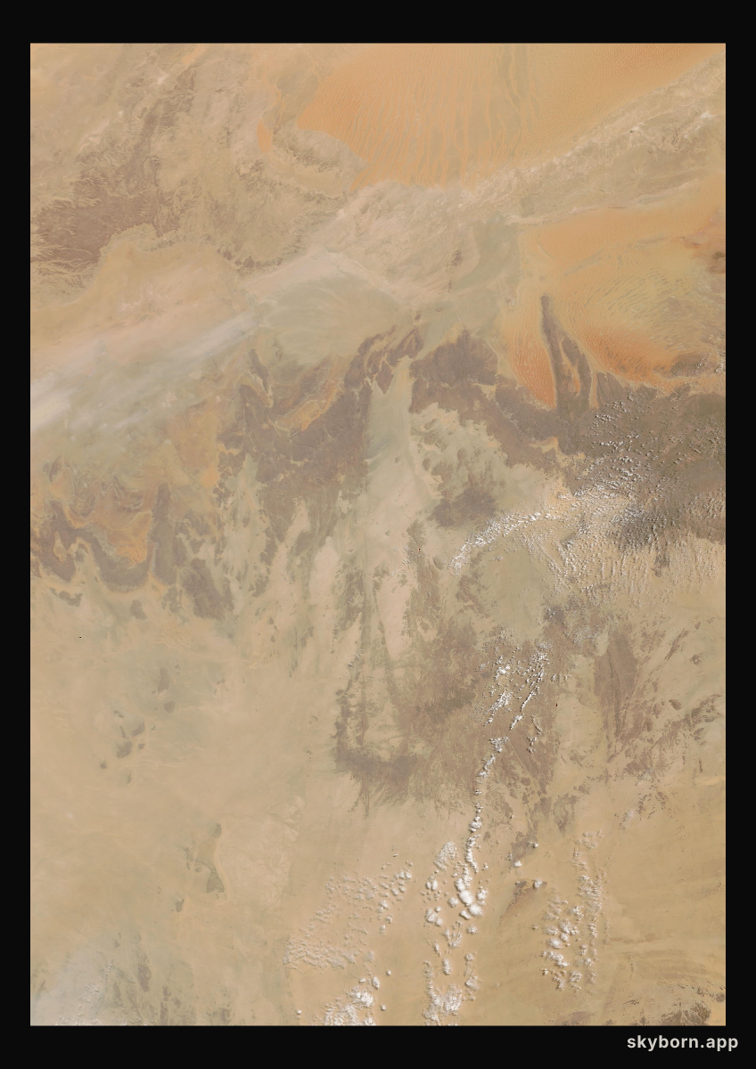 The Earth on 6 July 2026 · Sahara, Algeria