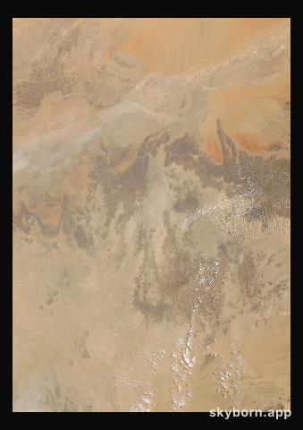 The Earth on 6 July 2026 · Sahara, Algeria