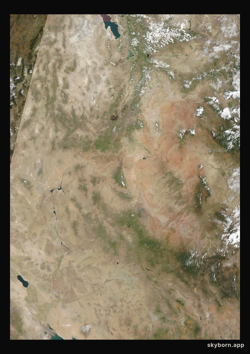 The Earth on 23 July 2026 · Colorado Plateau