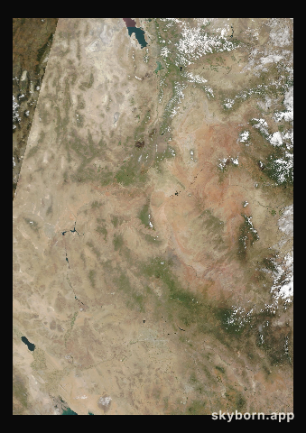 The Earth on 23 July 2026 · Colorado Plateau