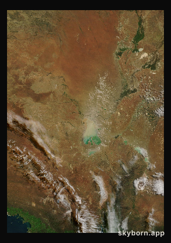 The Earth on 27 July 2026 · Lake Eyre, Australia