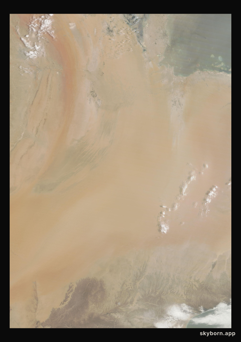 The Earth on 4 August 2026 · Empty Quarter, Arabia