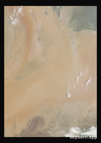 The Earth on 4 August 2026 · Empty Quarter, Arabia