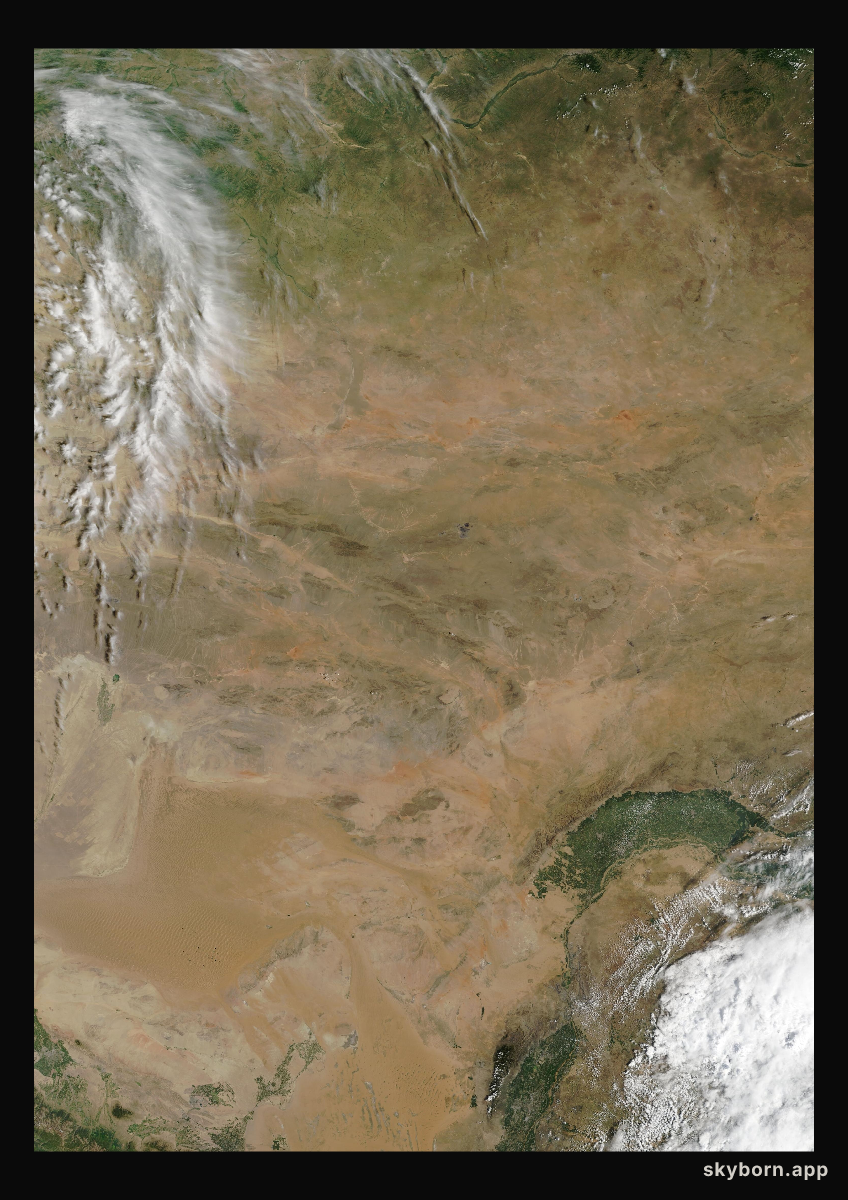 The Earth on 6 August 2026 · Gobi Desert