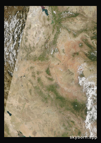 The Earth on 17 August 2026 · Colorado Plateau