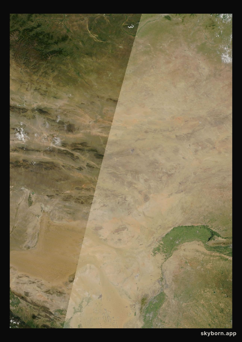 The Earth on 30 August 2026 · Gobi Desert