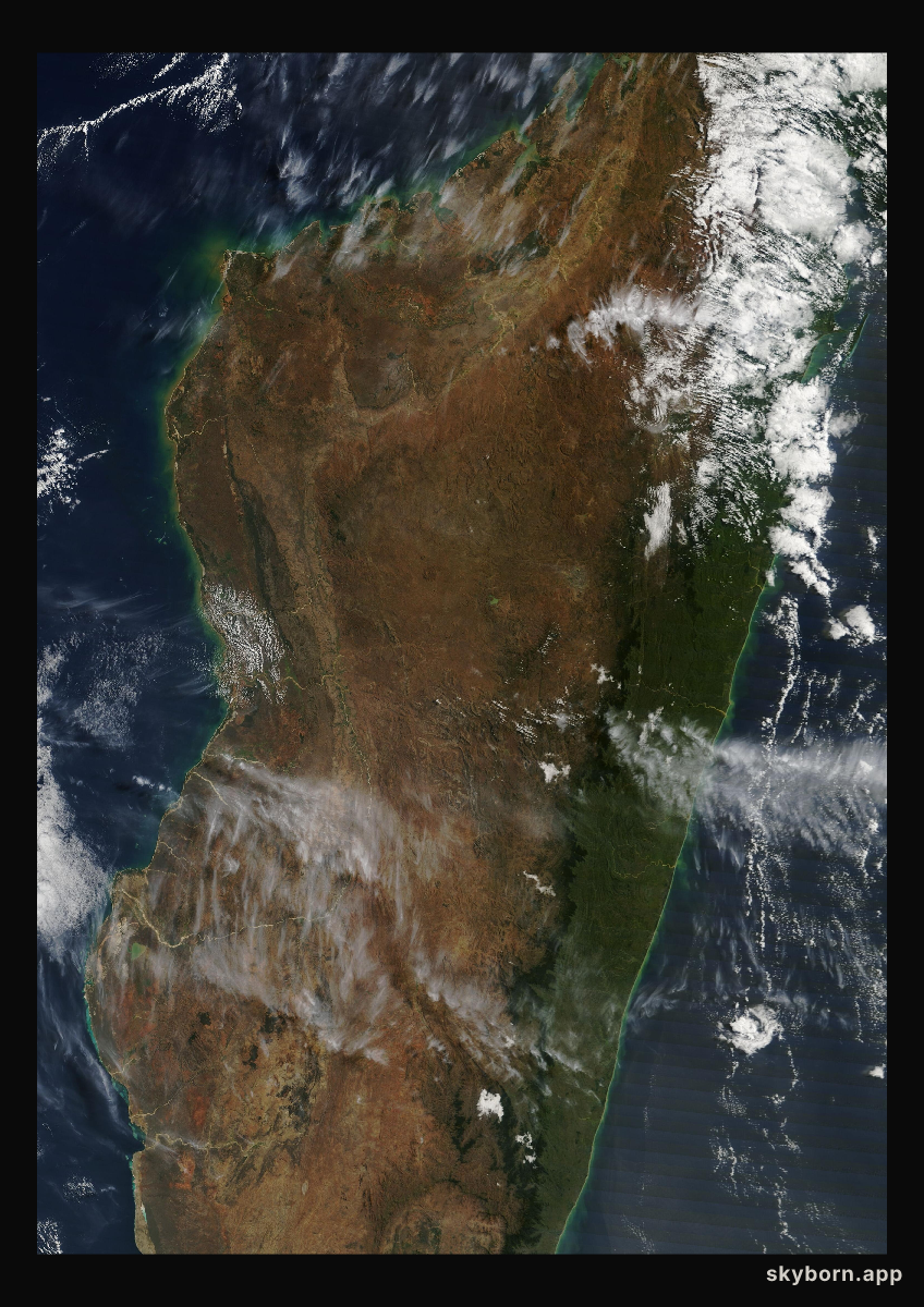 The Earth on 5 September 2026 · Madagascar
