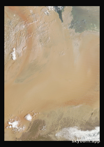 The Earth on 8 September 2026 · Empty Quarter, Arabia