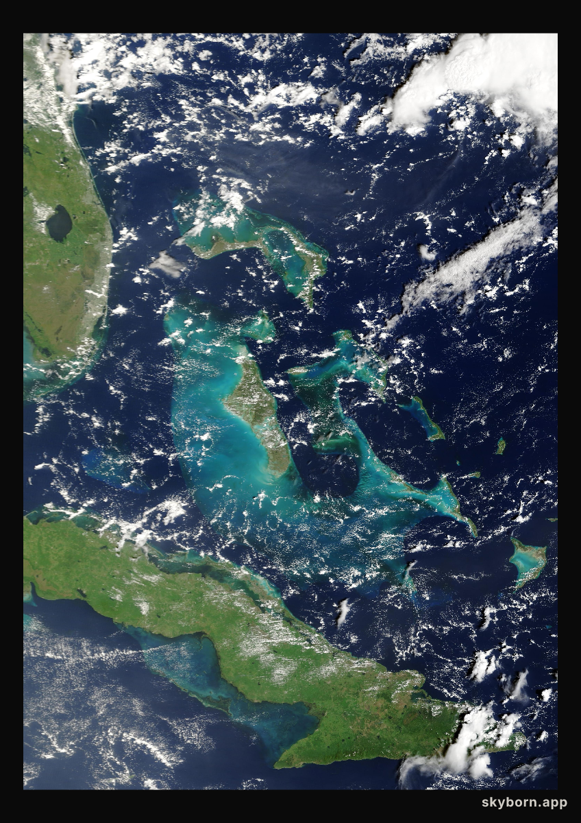 The Earth on 15 September 2026 · Bahamas