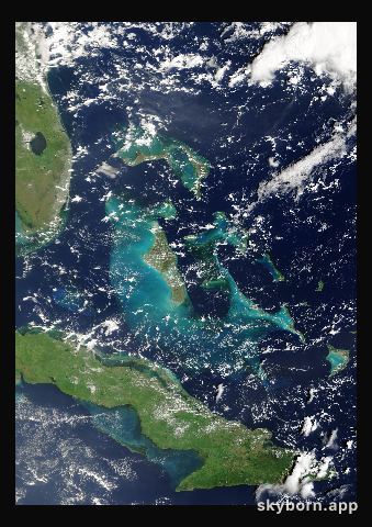 The Earth on 15 September 2026 · Bahamas