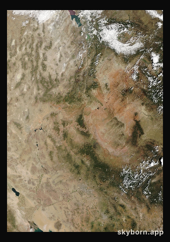 The Earth on 19 September 2026 · Colorado Plateau