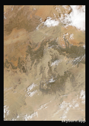The Earth on 23 September 2026 · Sahara, Algeria