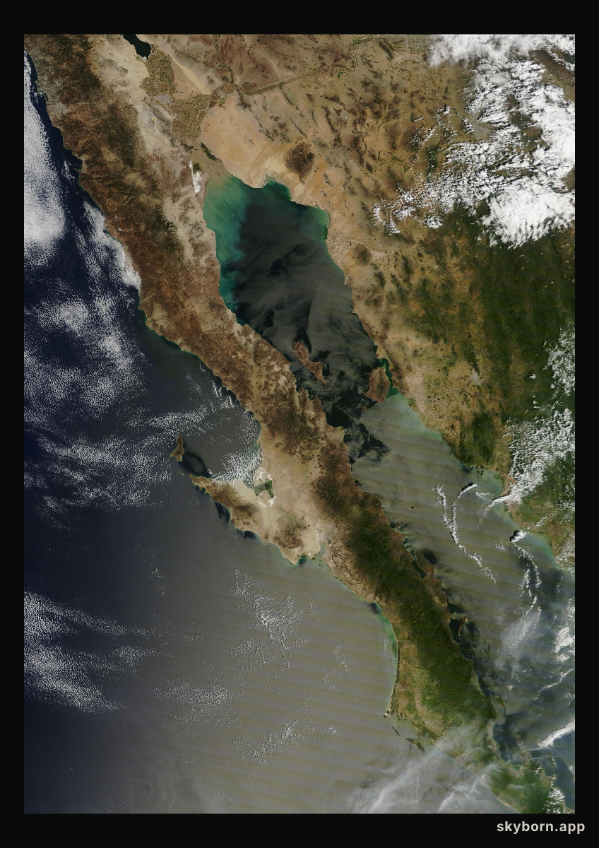 The Earth on 30 September 2026 · Baja California