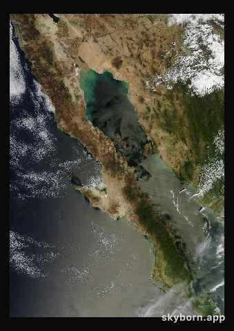 The Earth on 30 September 2026 · Baja California