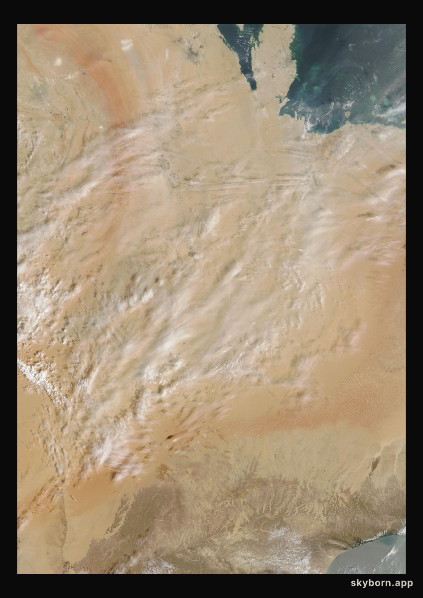 The Earth on 13 October 2026 · Empty Quarter, Arabia