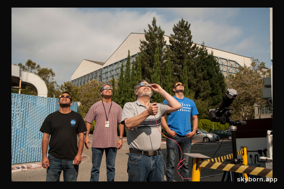 2017 Solar Eclipse, Ames Research Center