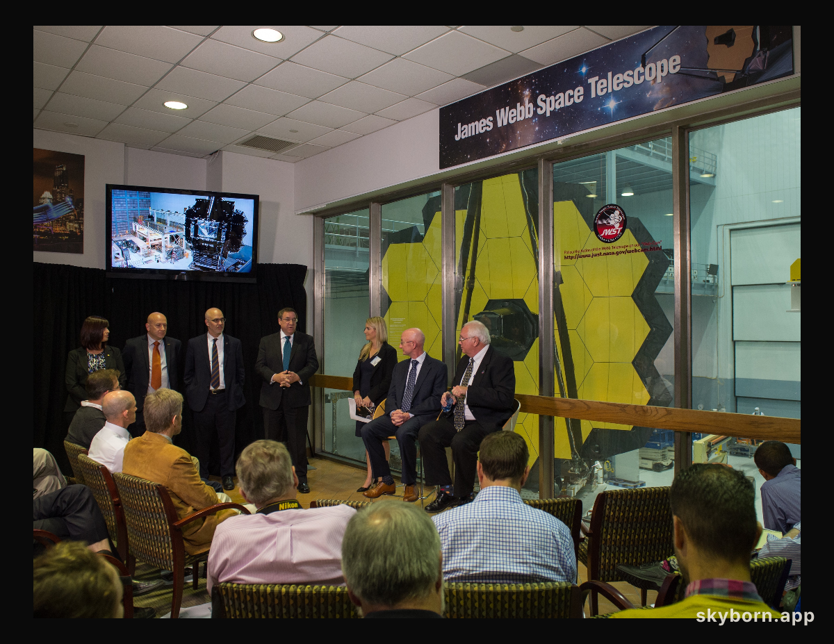 James Webb Space Telescope Mirror Reveal