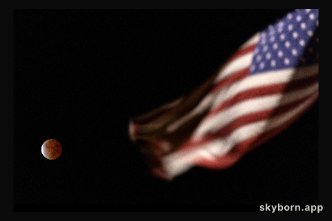 Partial eclipse of Beaver Moon 2021