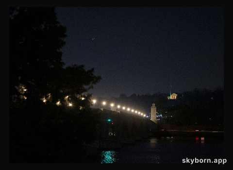 Saturn and Jupiter Conjunction
