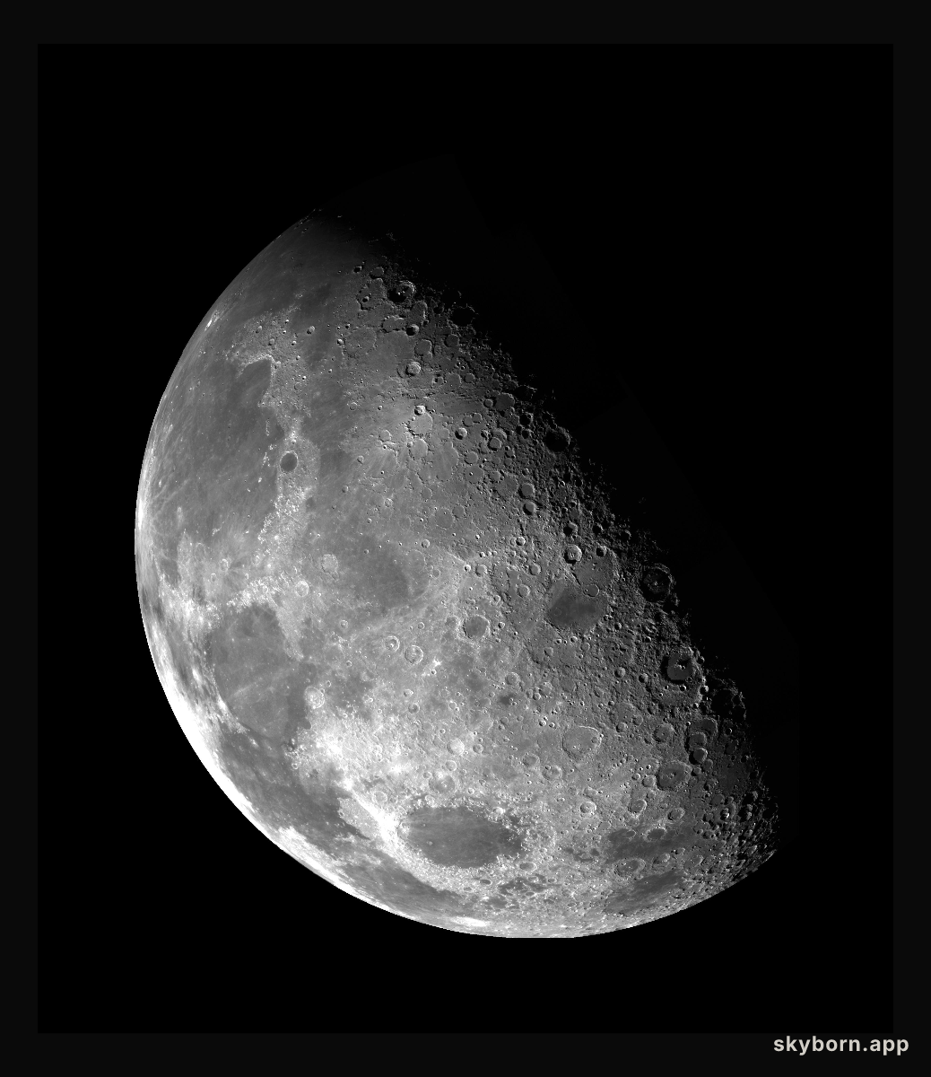 Moon - North Pole Mosaic