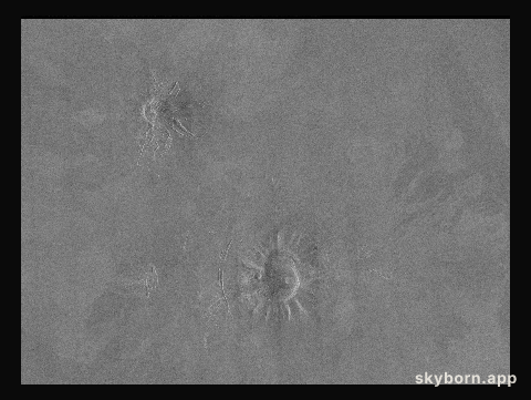 Venus - Volcanic Domes East of Beta Regio