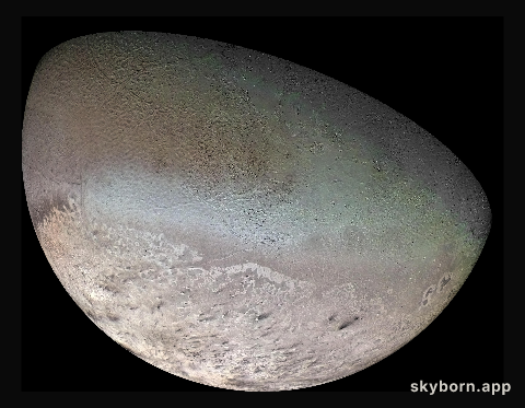 Global Color Mosaic of Triton