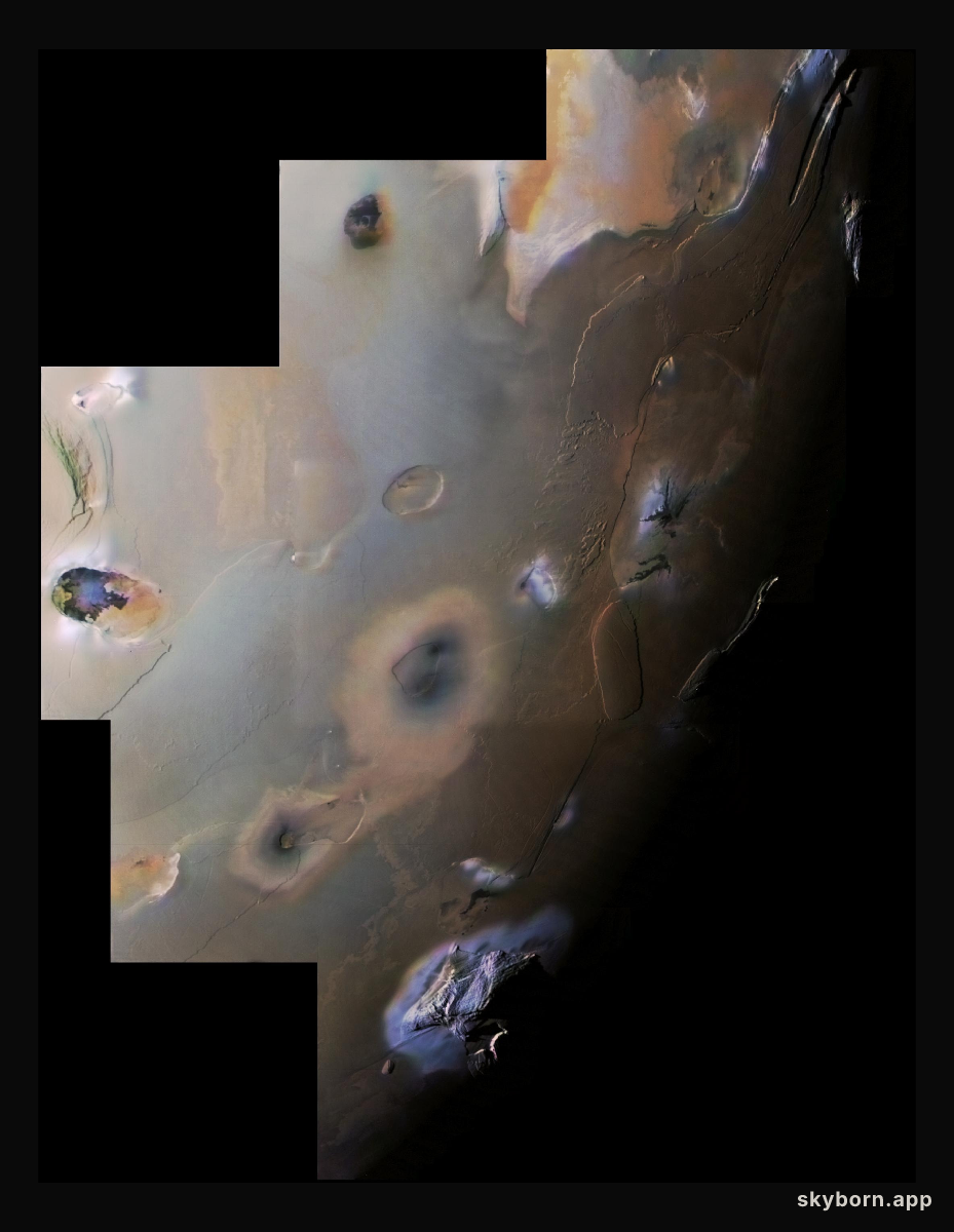 Io, the South Polar Region