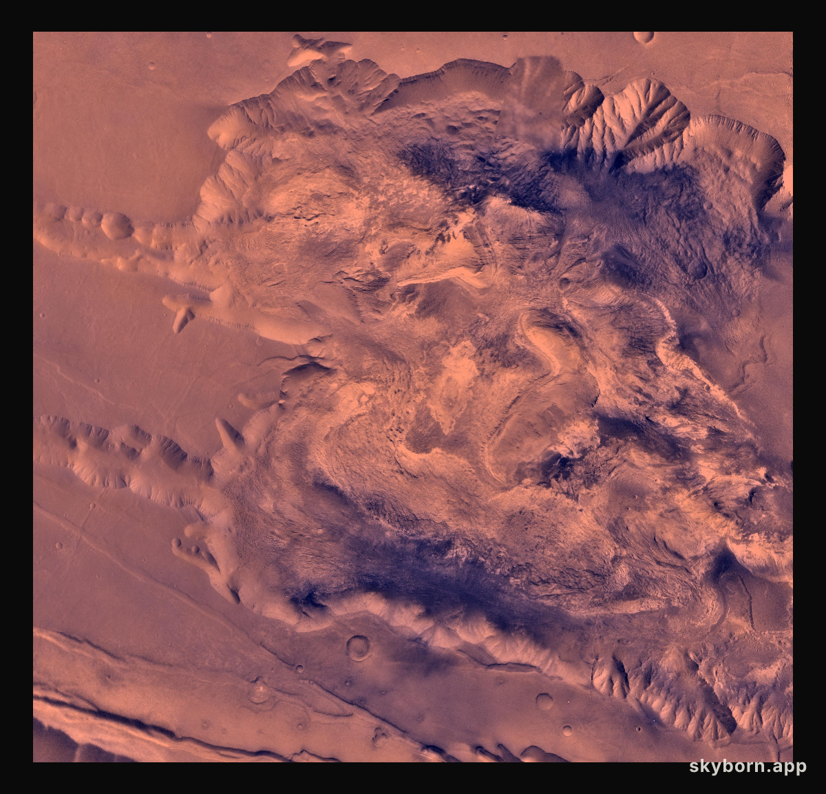 West Candor Chasma
