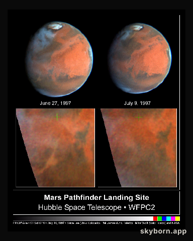 Decay of a Martian Dust Storm