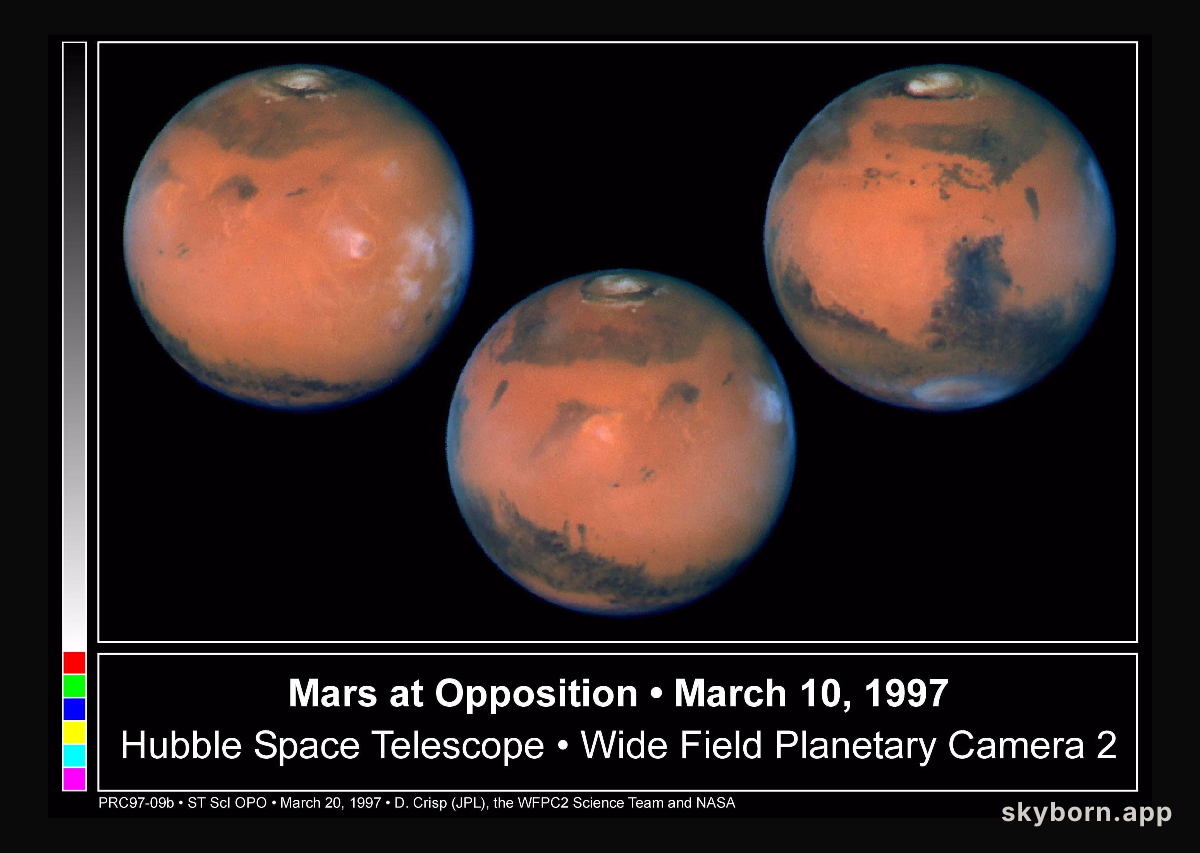 Hubble Captures A Full Rotation Of Mars