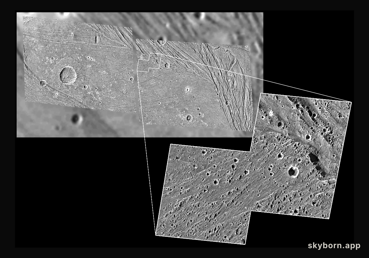 Not-so-smooth Bright Terrain of Harpagia Sulcus