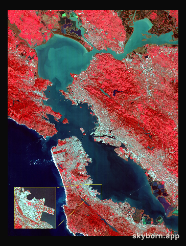 ASTER Images San Francisco Bay Area