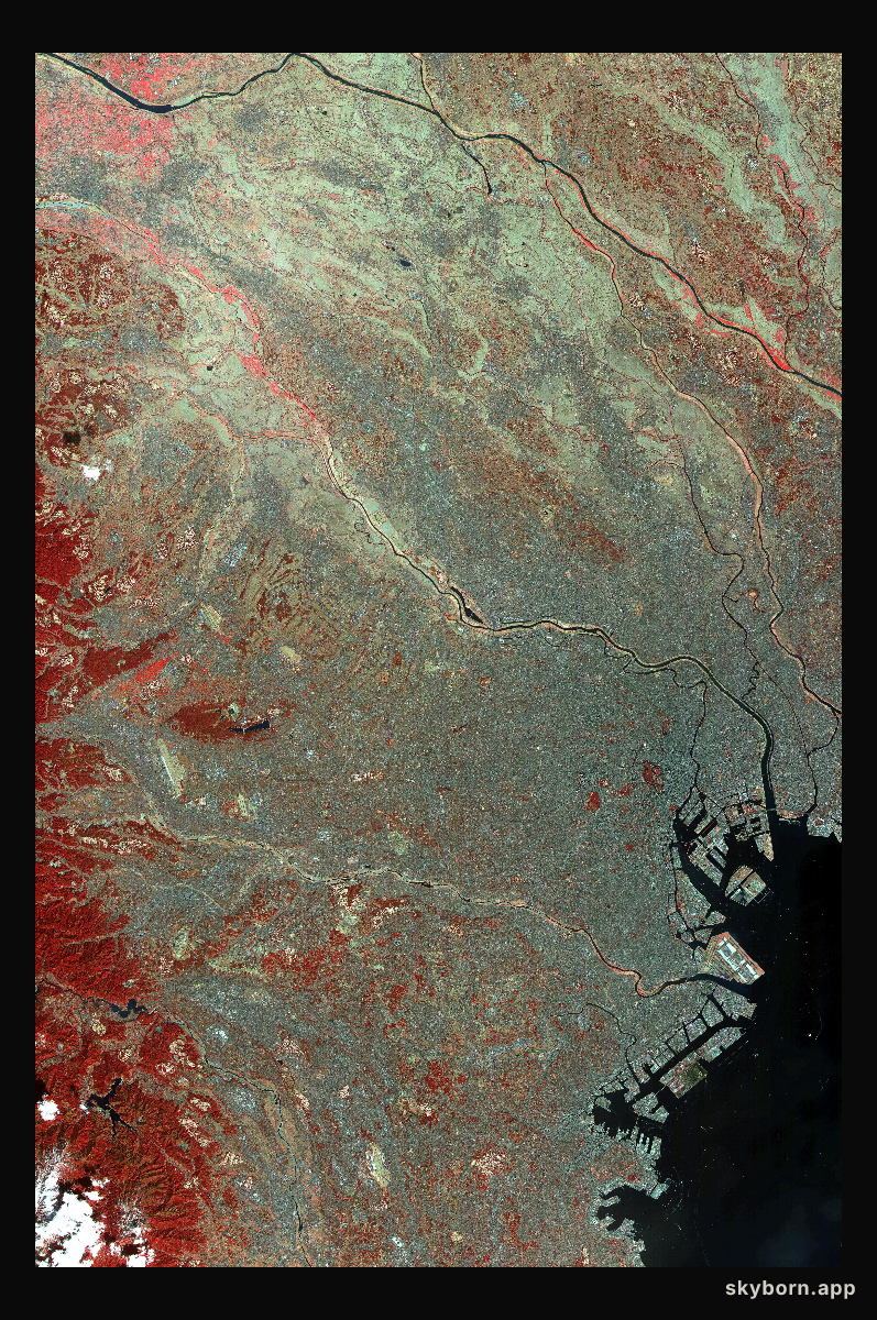 ASTER Images Tokyo