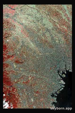 ASTER Images Tokyo