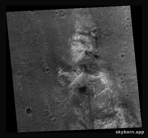 Spirit Rover on Husband Hill