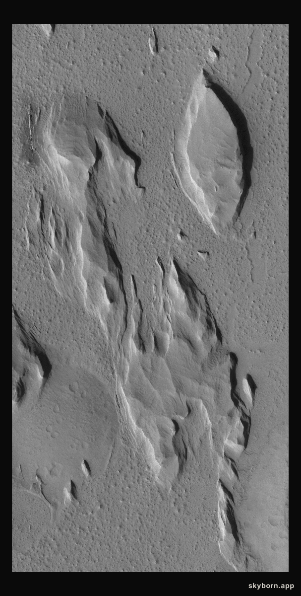 South Amazonis Yardangs