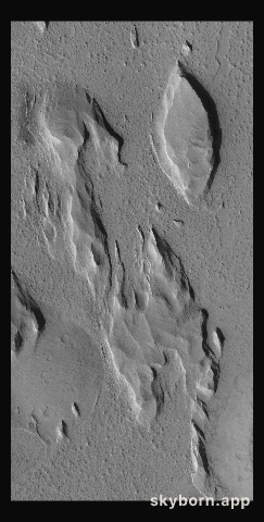 South Amazonis Yardangs