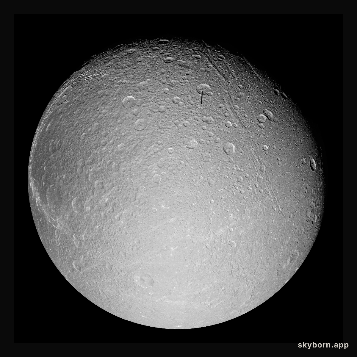 Dione in Full View