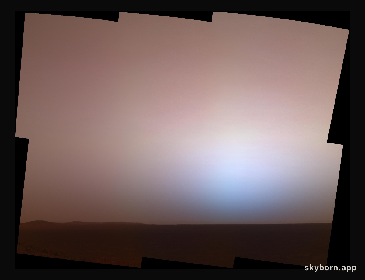 Twilight at Gusev