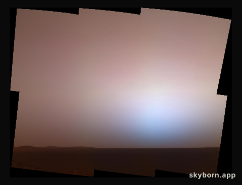 Twilight at Gusev
