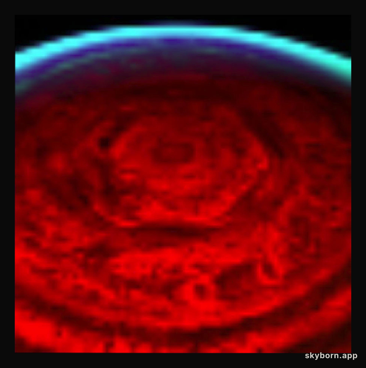 Saturn Strange Hexagon