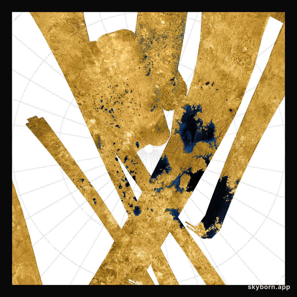 Titan North Polar Region