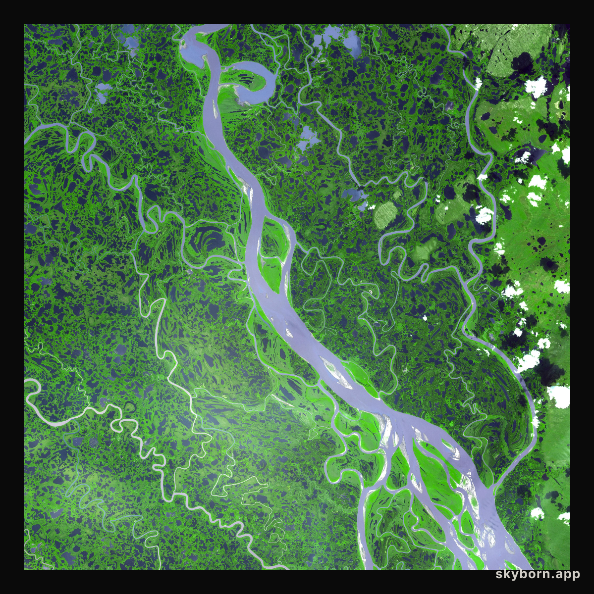 Mackenzie River Delta, Canada