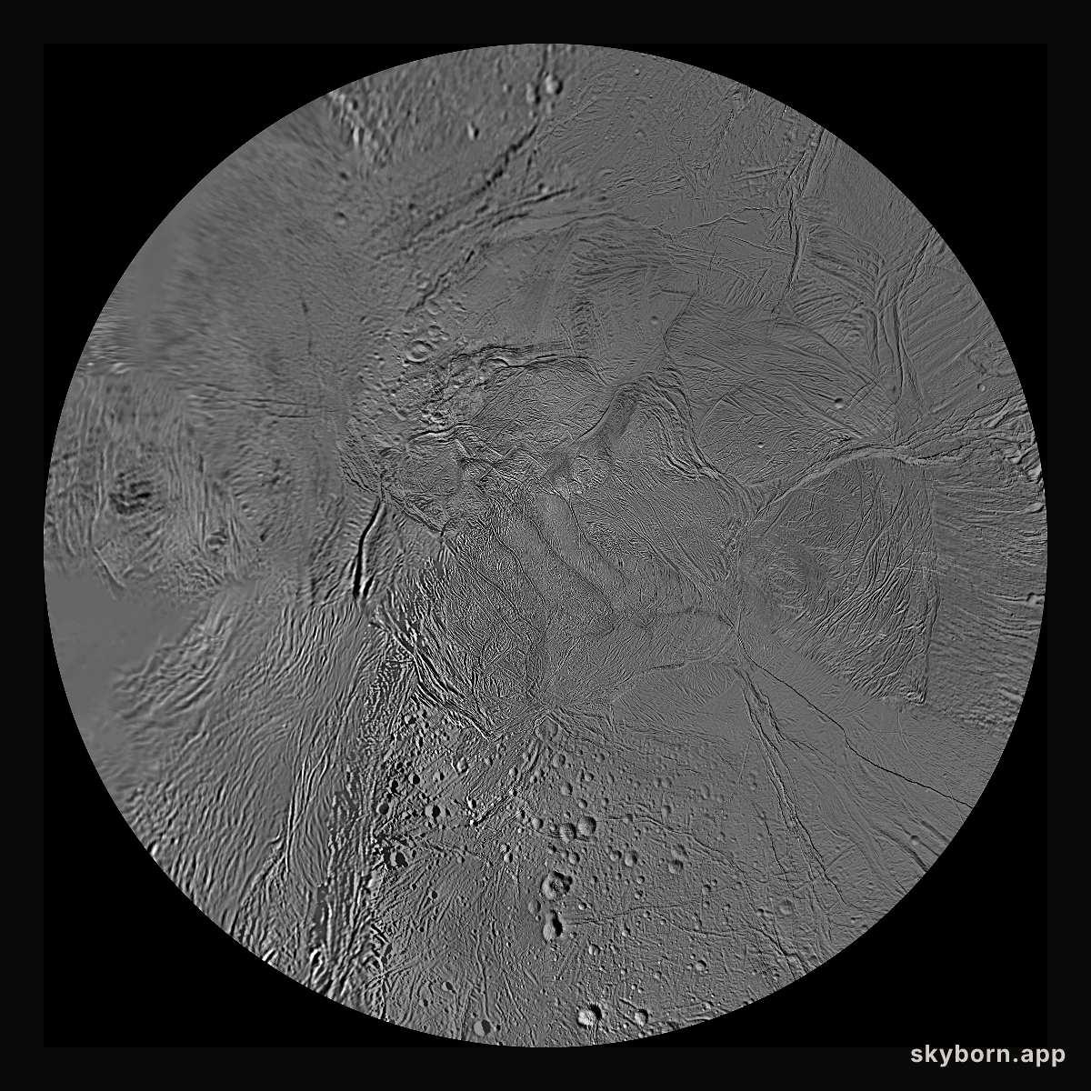 The Southern Hemisphere of Enceladus