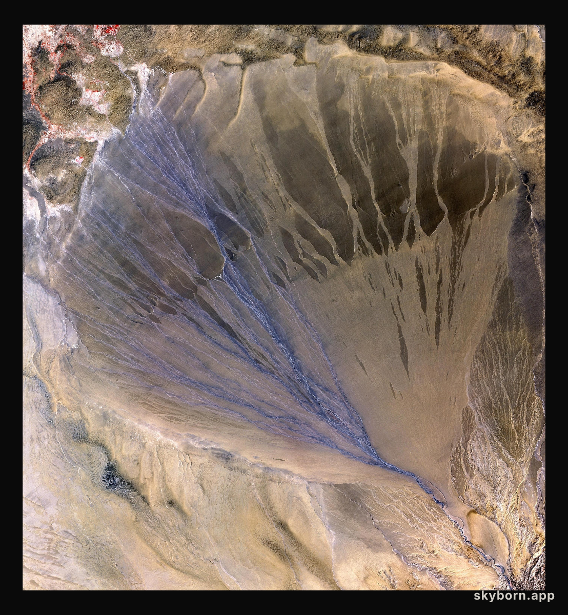 Alluvial Fan, China
